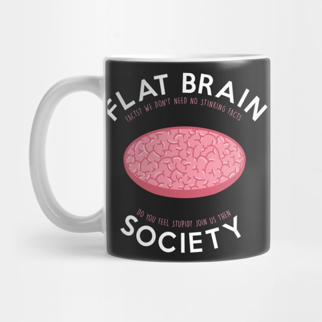 Flat brain society by Bomdesignz